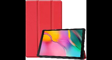 FONU Smart Folio Hoes Samsung Galaxy Tab A 10.1 inch 2019 - (T510 / T515) - Rood