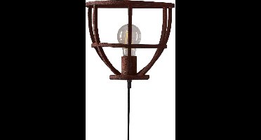 Brilliant MATRIX - Wandlamp - Roestkleurig