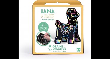 Kit scratch a doodle 3D - Lama (4 pcs)