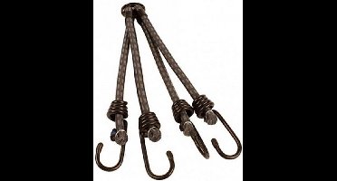 Bibia Snelbinder met 4 armen - Elastisch - 10 mm x 60 cm - Voor fietsen en outdooractiviteiten