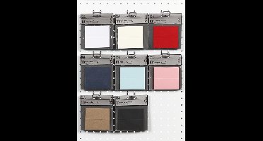 Naamkaarten, afm 9x4 cm, 220 gr, diverse kleuren, 8x10 doos/ 1 doos