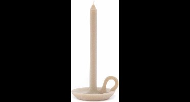 Tallow Kaars - Kaars & Kandelaar - Mild Umber - Beige Kaars - 24cm