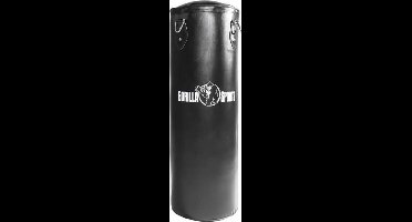 Gorilla Sports Bokszak - Kunstleer - 120 cm - Incl ketting en Haken - Zwart - 37 kg