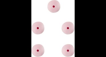 Durable Siliconen Kralen 12mm 5 stuks 749 Light Pink
