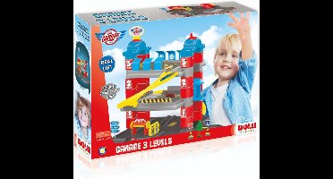 Dolu Garage Met 3 Etages + Accessoires