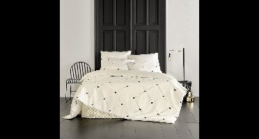 De Witte Lietaer - Butterflies - Dekbedovertrek - Tweepersoons - 240x220 - 2/60x70 - Meteorite/Off White