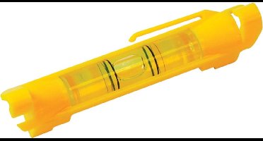 Silverline Lijnwaterpas - Compact - Lichtgewicht - Geel - 75 mm