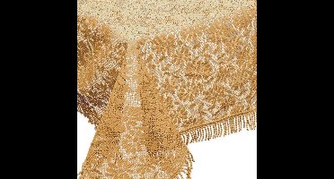 Unique Living | Tafelkleed foam Unique Outdoor 140x180cm mellow yellow