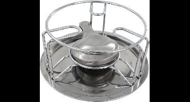 Rechaud chroom met brander