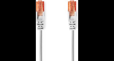 Nedis CAT6 Netwerkkabel - RJ45 Male - RJ45 Male - U/UTP - 5.00 m - Rond - PVC - Grijs - Envelop