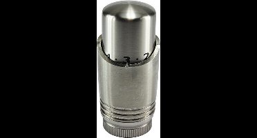 Riko Luxe Thermostaatknop M-30 Geborsteld Staal