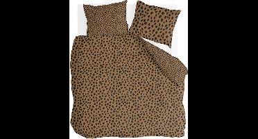 Byrklund Dekbedovertrek Go Wild - 200x220 - 100% Katoen - Cognac