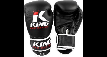 King Pro Boxing - bokshandschoenen - KPB/BG 3 - Zwart - 12oz
