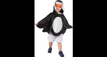 Vegaoo - Zwart-witte pinguïn outfit voor kinderen