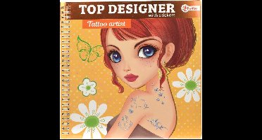 Toi-toys Kleurboek Tattoo Met Stickers