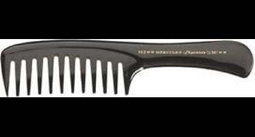 Hercules 703Ww-581Ww Handvatkam Antistatisch en gepolijst. Voor krul en kroes. Handgemaakt Professioneel