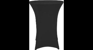 Perel Hoes voor statafel, zwart, rond, Ø 80 cm x 100 cm