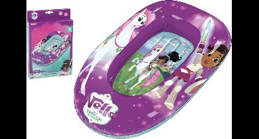 Nickelodeon Opblaasboot Nella De Ridder Prinses 90 Cm Pvc Paars