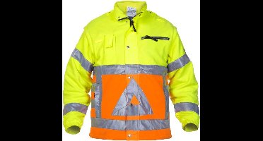 Hydrowear Veiligheidsjas Fluor Oranje/fluor Geel Mt M