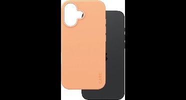 CARE by PanzerGlass Fashionable Case Peachy w. MagSafe iPhone 16