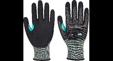 Portwest CS Cut E18 Nitril - Zwart - XXL