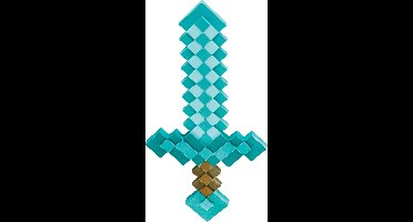 Smiffys - Minecraft Diamond Sword Costume Weapon Kids - Turquoise