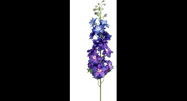 Emerald - Kunstbloem Ridderspoor 95cm donkerblauw - Kunstplant voor binnen