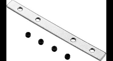 Opbouw Bevestigingsplaat voor 48V Magnetische Track Rails - Kingtron Magni - Metaal