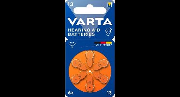 Varta Gehoorapparaat Batterijen Type 13