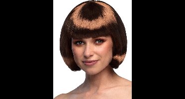 Vegaoo - Bruine pruik voor dames - Overige - One Size