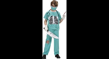 Chirurg kostuum bloederige zombie dokter kind