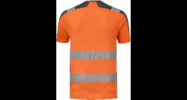 HAVEP T-Shirt High Visibility+ 10078 - Fluo Oranje/Charcoal - M