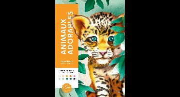 Coloriages Mystères Animaux Adorables - Hachette - Kleuren op nummer Kleurboek voor volwassenen