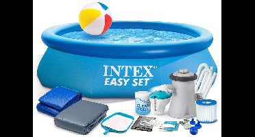 Tuinuitbreidingszwembad 305 x 76 cm 16 in 1 INTEX 28122