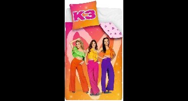 K3 - Dekbedovertrek 140x200cm - Alle kleuren