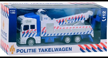 Twisk Politie takelwagen - Speelgoed met zwaailichten en sirenes - 26126