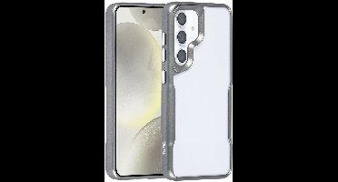 TUNIQ telefoonhoesje voor Samsung Galaxy S24 - Siliconen backcover - Grijs