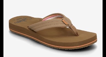 Reef Cushion Breezetan/Smoothie Dames Slippers - Cognac - Maat 38,5