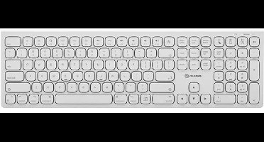 Alogic ASKBT3M toetsenbord Thuis/Werk Bluetooth QWERTY Amerikaans Engels - Wit