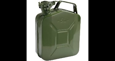 Monzana Jerrycan - Metaal - 5 liter Groen
