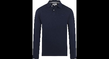 McGregor Long Sleeve Poloshirt Navy - Maat XXL - Heren - Longsleeve polo