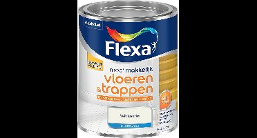 Flexa - Mooi Makkelijk Vloeren & Trappen Zijdeglans - Wit Laurier - Mengverf - 0.75 L