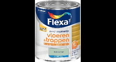 Flexa - Mooi Makkelijk Vloeren & Trappen Zijdeglans - Midden Tijm - Mengverf - 0.75 L
