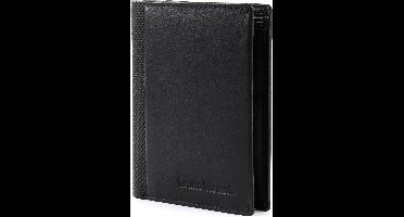 bruno banani Leren Portemonnee RFID-Safe Wallet High Black Zwart