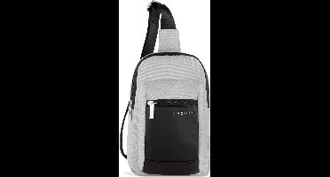 bugatti Schoudertas Slingtas Sera Crossbody Bag Light Grey Lichtgrijs
