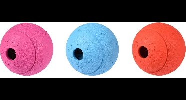 Flamingo Rhea - Snackbal Honden - Hs Rubber Rhea Snackbal 11cm Ass - 1st - 120996 - 1st