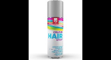 Smiffys - Hair Colour Haarlak - Zilverkleurig