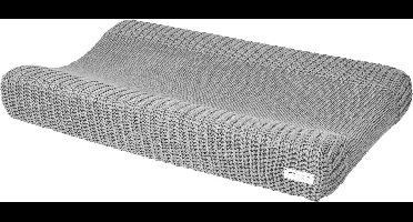 Meyco Baby Herringbone aankleedkussenhoes - grey - 50x70cm