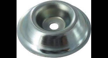 PRAKTISCHE TUIN Stalen steunbeker - boring 10 mm - ø 85 mm