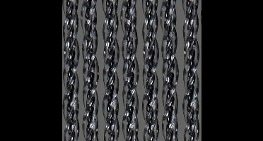 Vliegengordijn Orchidea - 90 x 220 cm - Transparant/Zwart